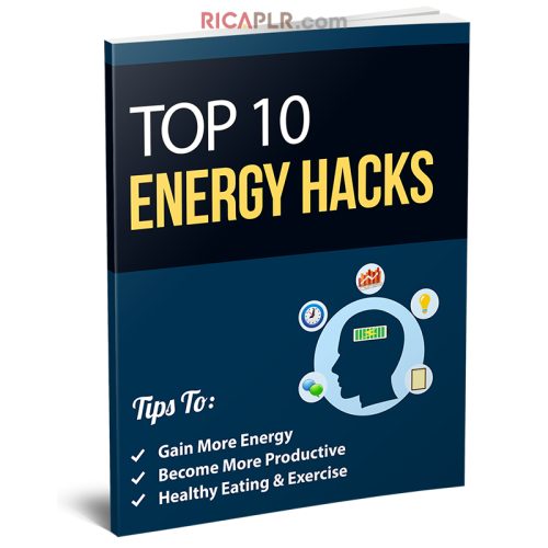 Top 10 Energy Hacks (PLR/MRR)