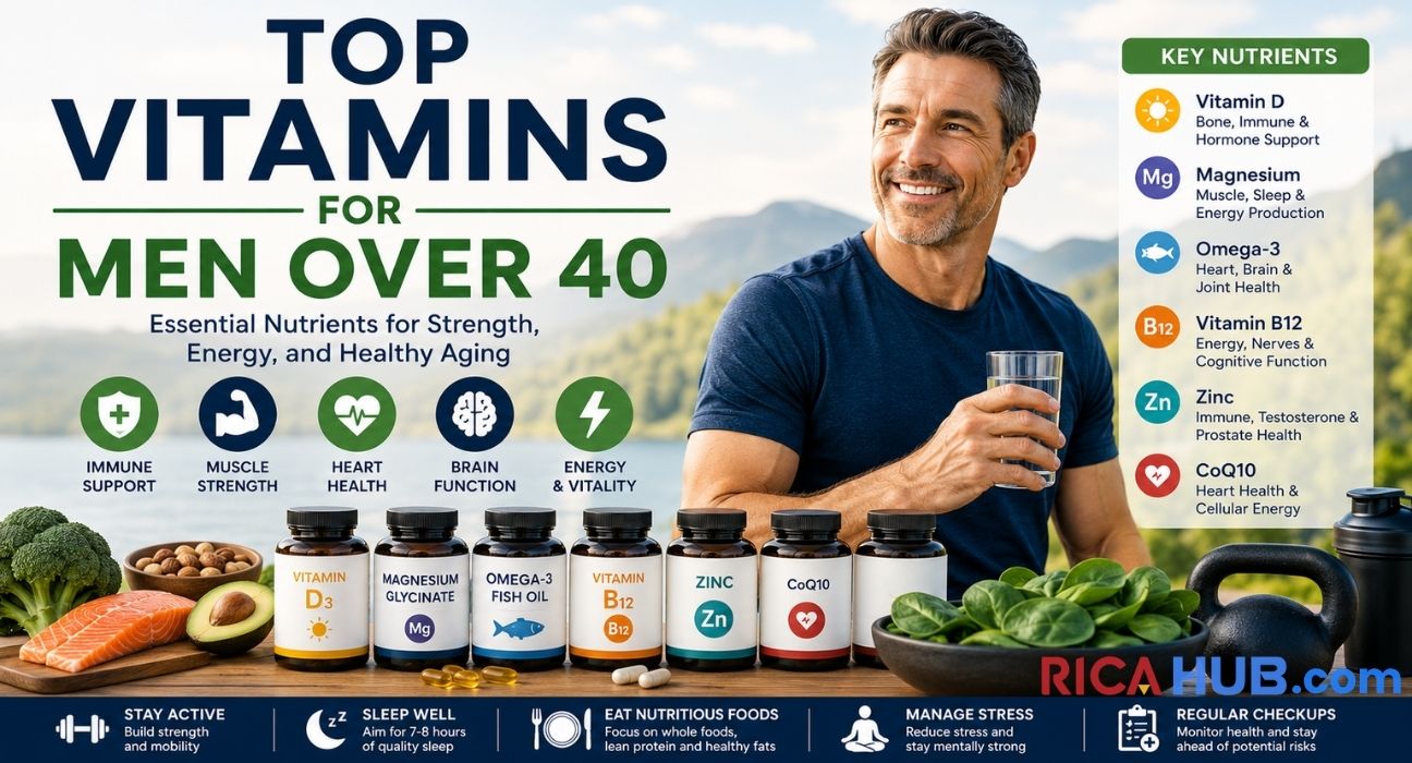 Why Men Over 40 Need Different Nutritional Support